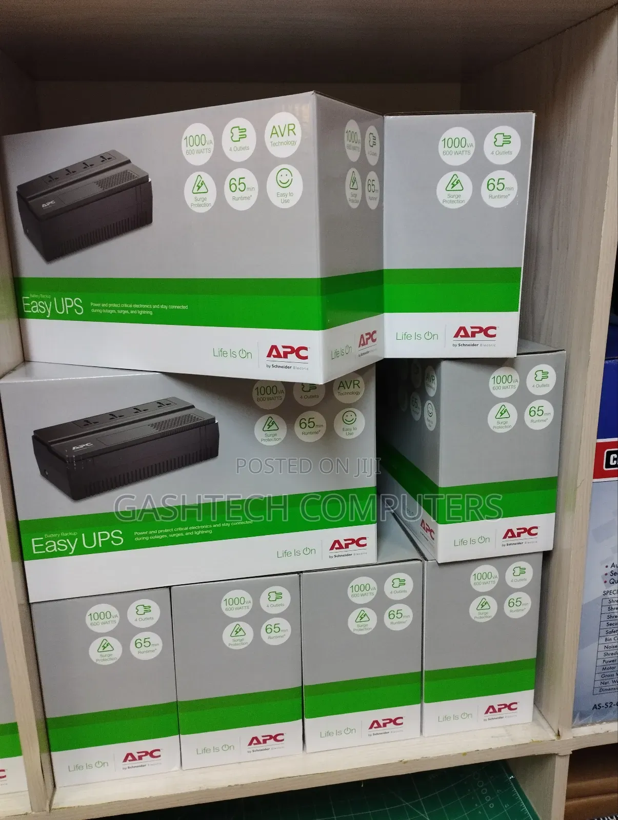 Apc 1000va/1kva Ups !! Apc 1000va Bv1000i-MSX