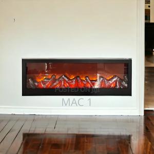 Brand New Electric Fireplace With Deco Ready to Use - thumbnail 2