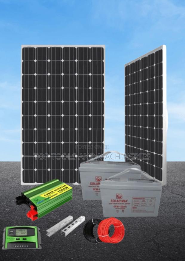 Complete 400 Watts Home Solar System - main view