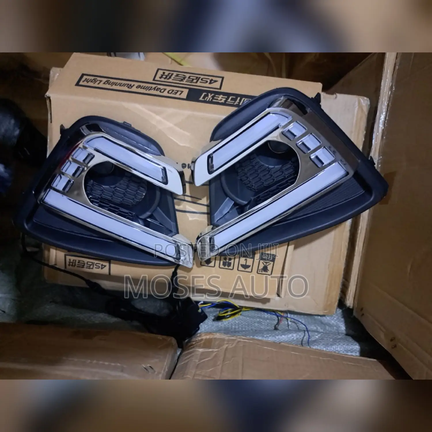 Mazda CX 5 Fog Lights Covers With LED Lights