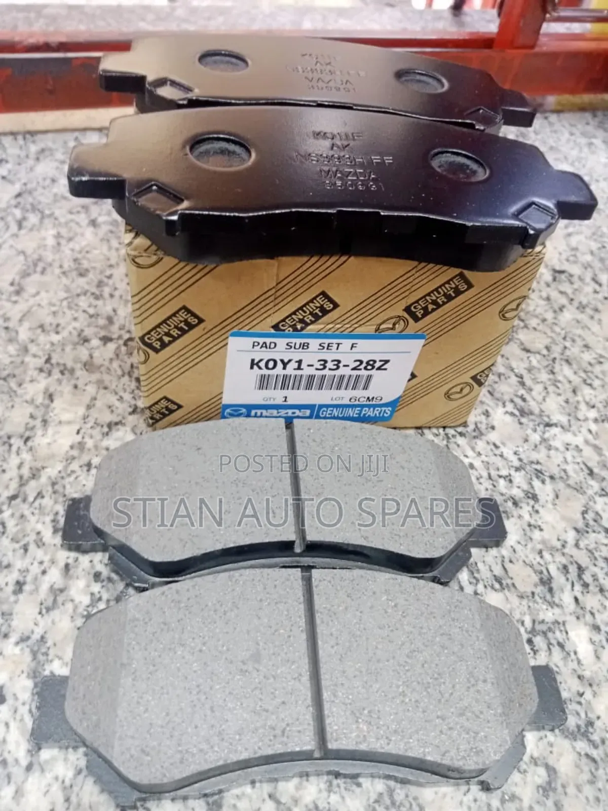 Mazda Front and Rear Brake Pad Genuine