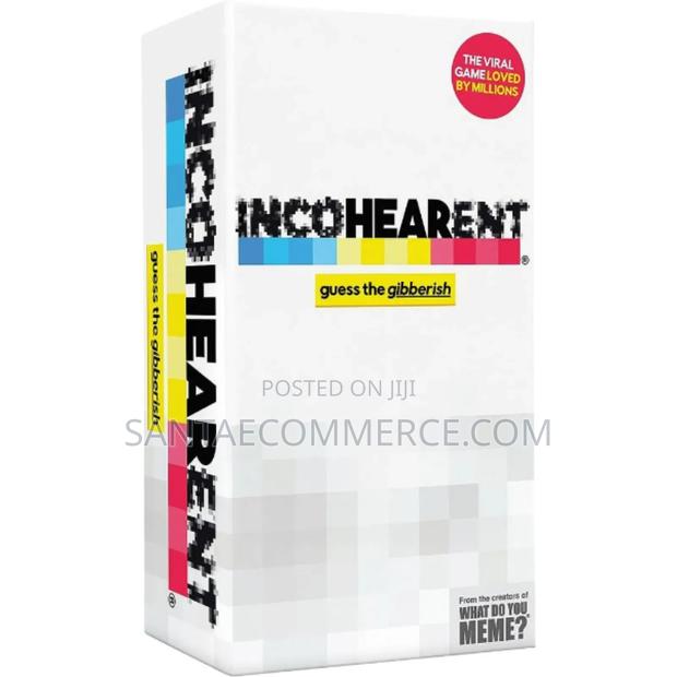 Incohearent Card Game - main view