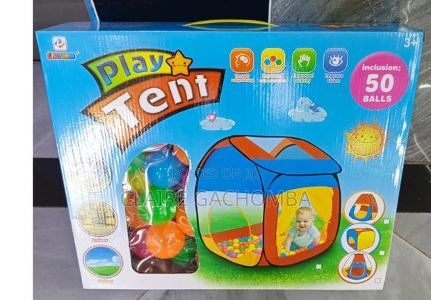 Kids Play Tent With 50 Balls  - main view