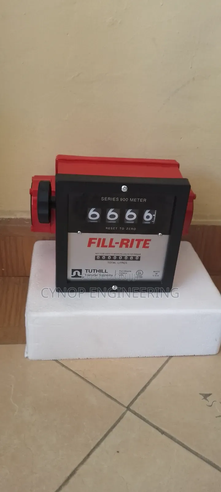 Fillrite Flow Meter With Metal Body
