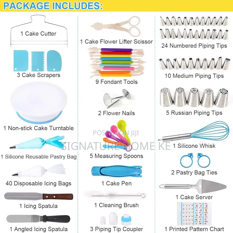 114pcs Cake Decorating Set