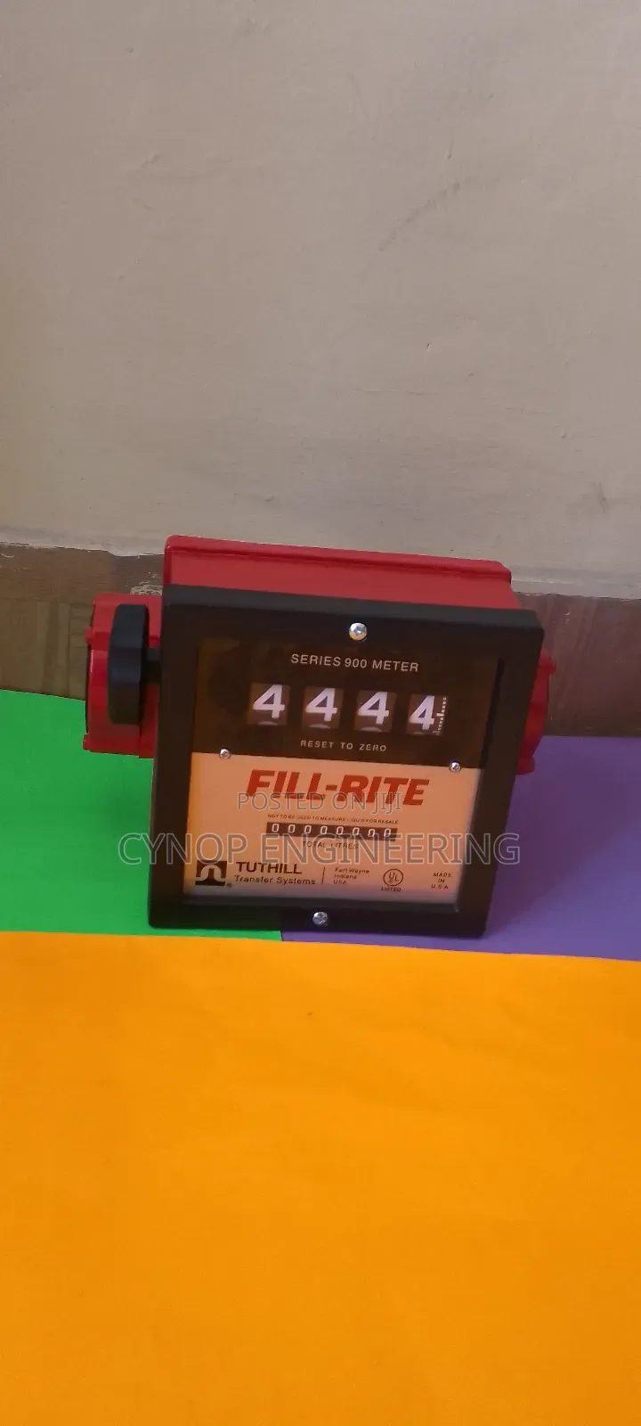 2 Inch Fillrite Liquid Flow Meter
