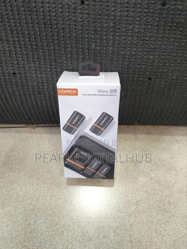 Comica Vimo Q Black 4 Channel Mini Wireless Microphone