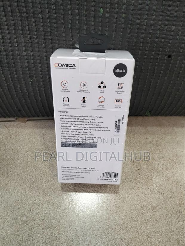 Comica Vimo Q Black 4 Channel Mini Wireless Microphone - thumbnail 2