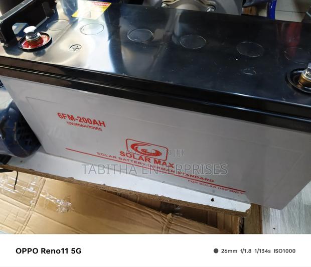 200ah12vts Solar Battery - main view