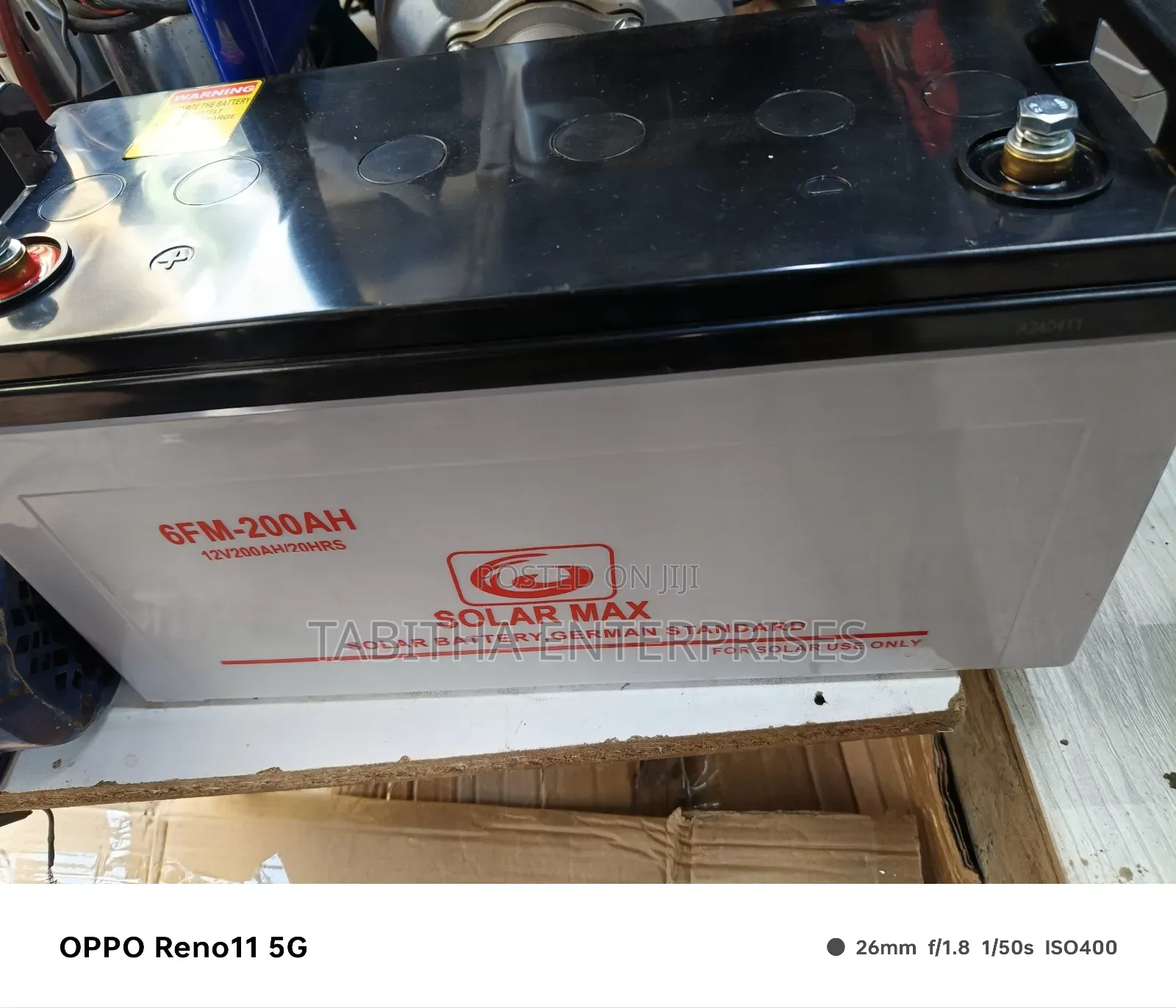 Dc Solar Battery 12vts 200ah