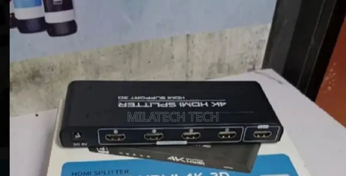 C HDMI Splitter 1 in 4 Out, 1×4 HDMI Splitter