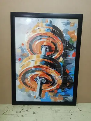60 by 84 Cm Black Frame