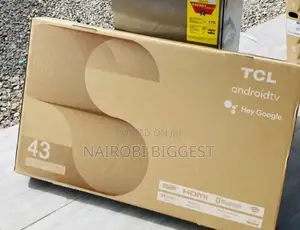 TCL 43" Smart Android Frameless Television