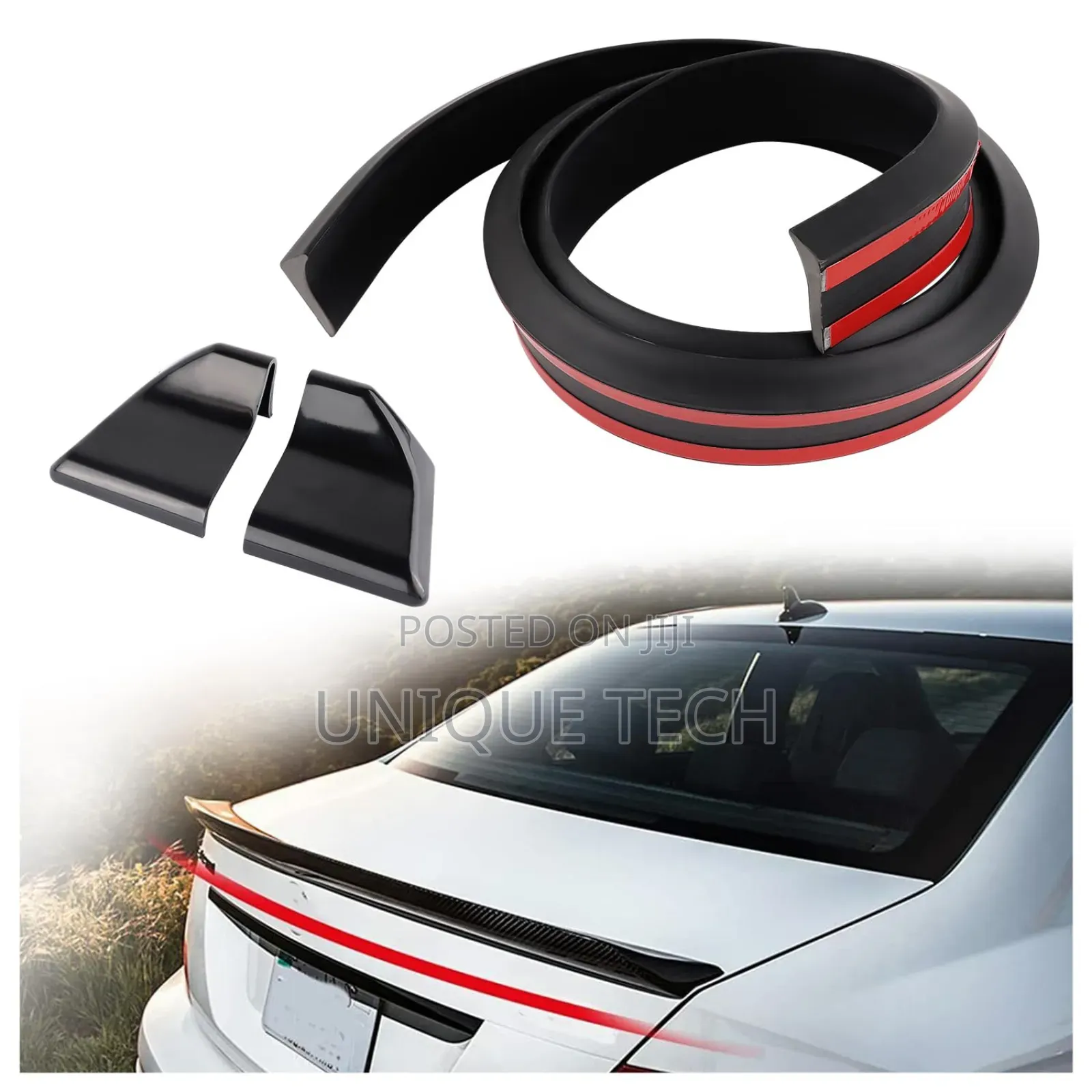 Rubber Black Guard Lip Protector