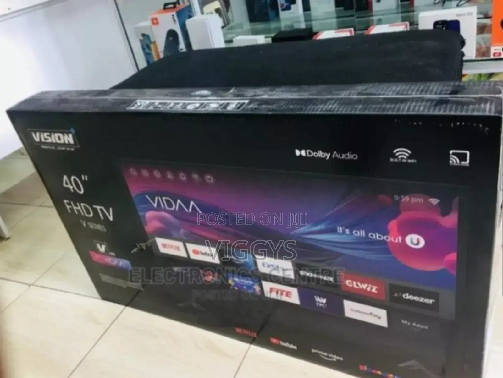 Vision Plus 40 Inch Smart FHD Frameless Vision Tv