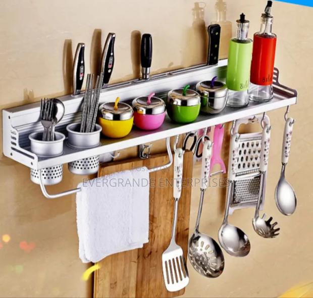 Kitchen Storage Rack, Kitchen Storage Rack Aluminium - main view