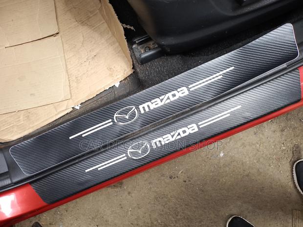 CX5 Car Fitted With Door Steeping Branded Stickers 4pc - main view