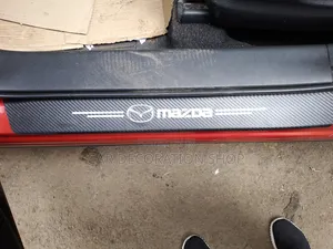 CX5 Car Fitted With Door Steeping Branded Stickers 4pc