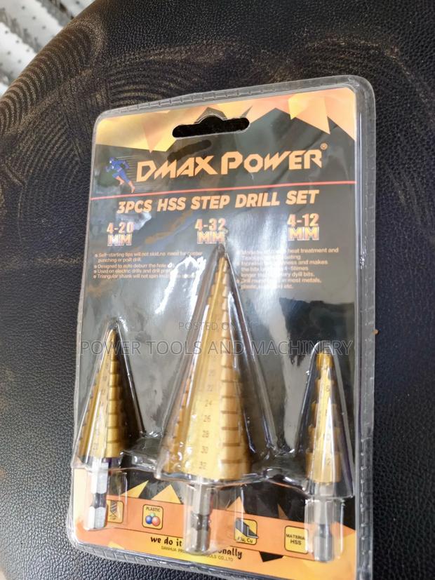 3pcs Step Bits Set