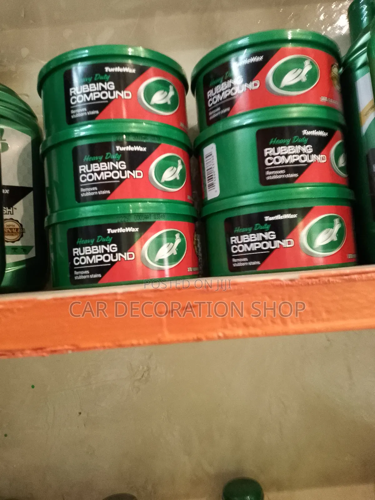 Original Turtle Wax Paste Rubbing Compound (4 All Car Color