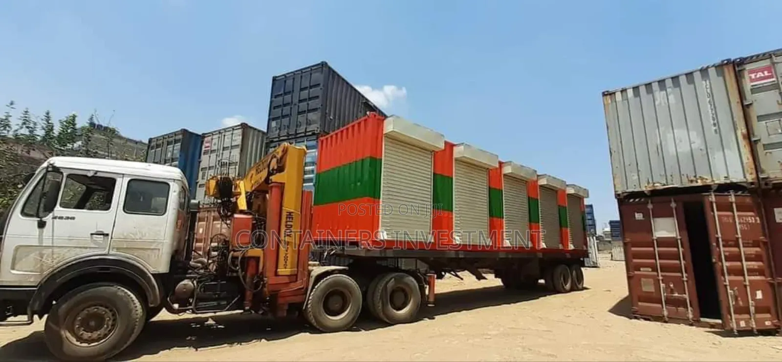 Container Stalls and Delivery Service All Under One Roof.