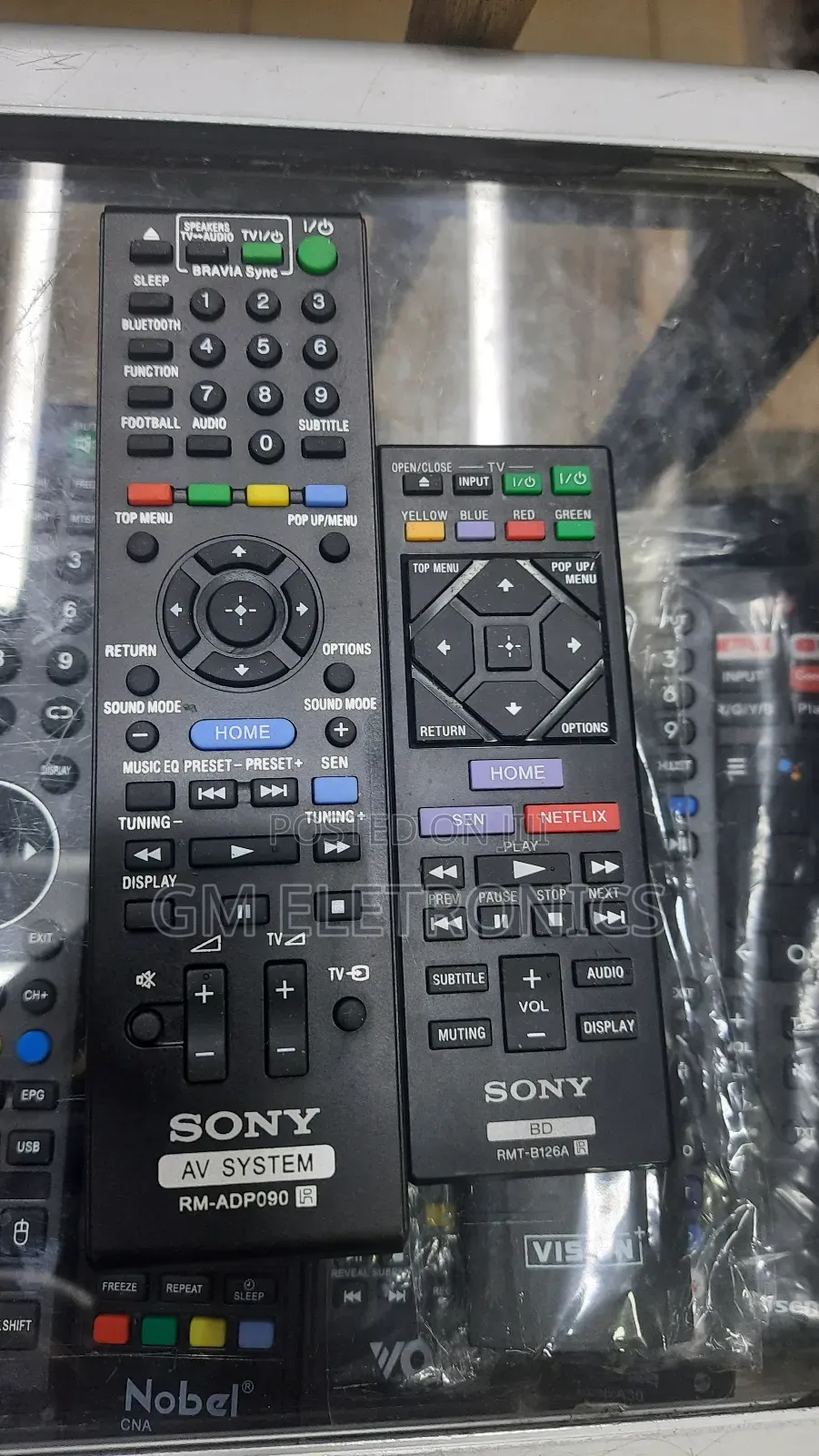 New Sony Blu Ray Replacement Remote With Batteries