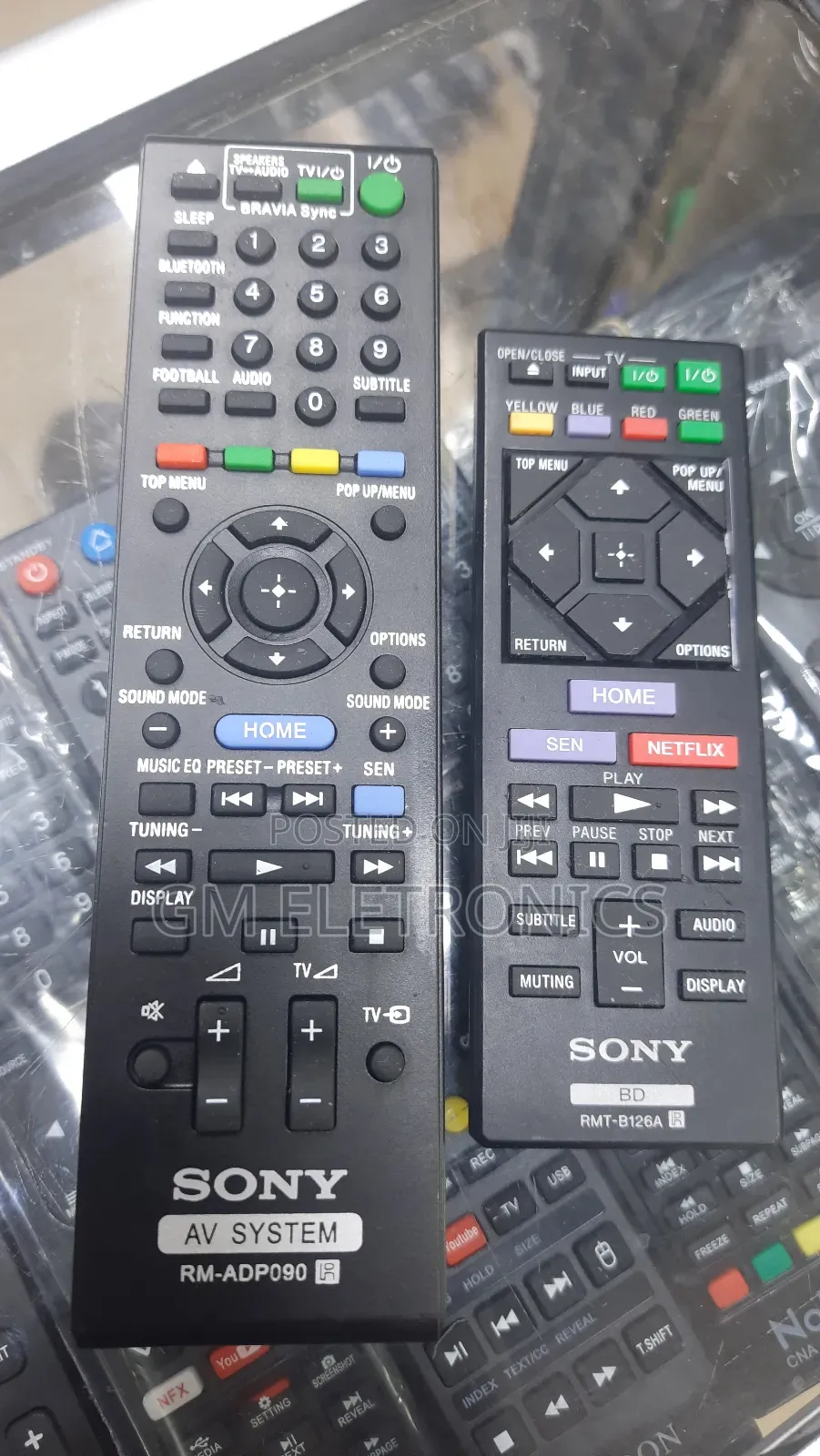 New Sony Blu Ray Replacement Remote With Batteries