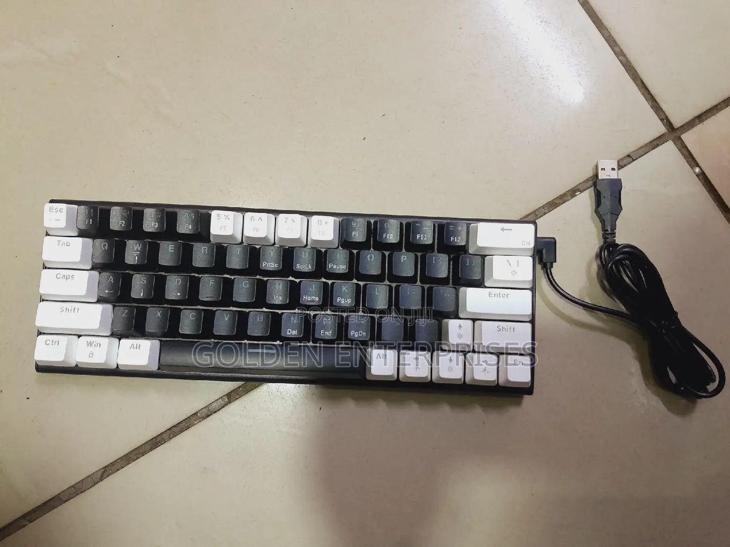 Black-White Mk60 60% Mechanical Gaming Keyboard