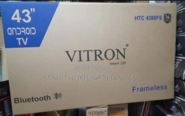 Vitron 43′′ Frameless Full HD Smart TV – BT Enabled