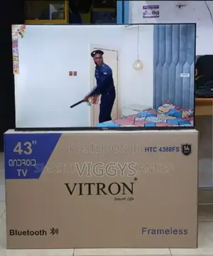 Vitron 43′′ Frameless Full HD Smart TV – BT Enabled