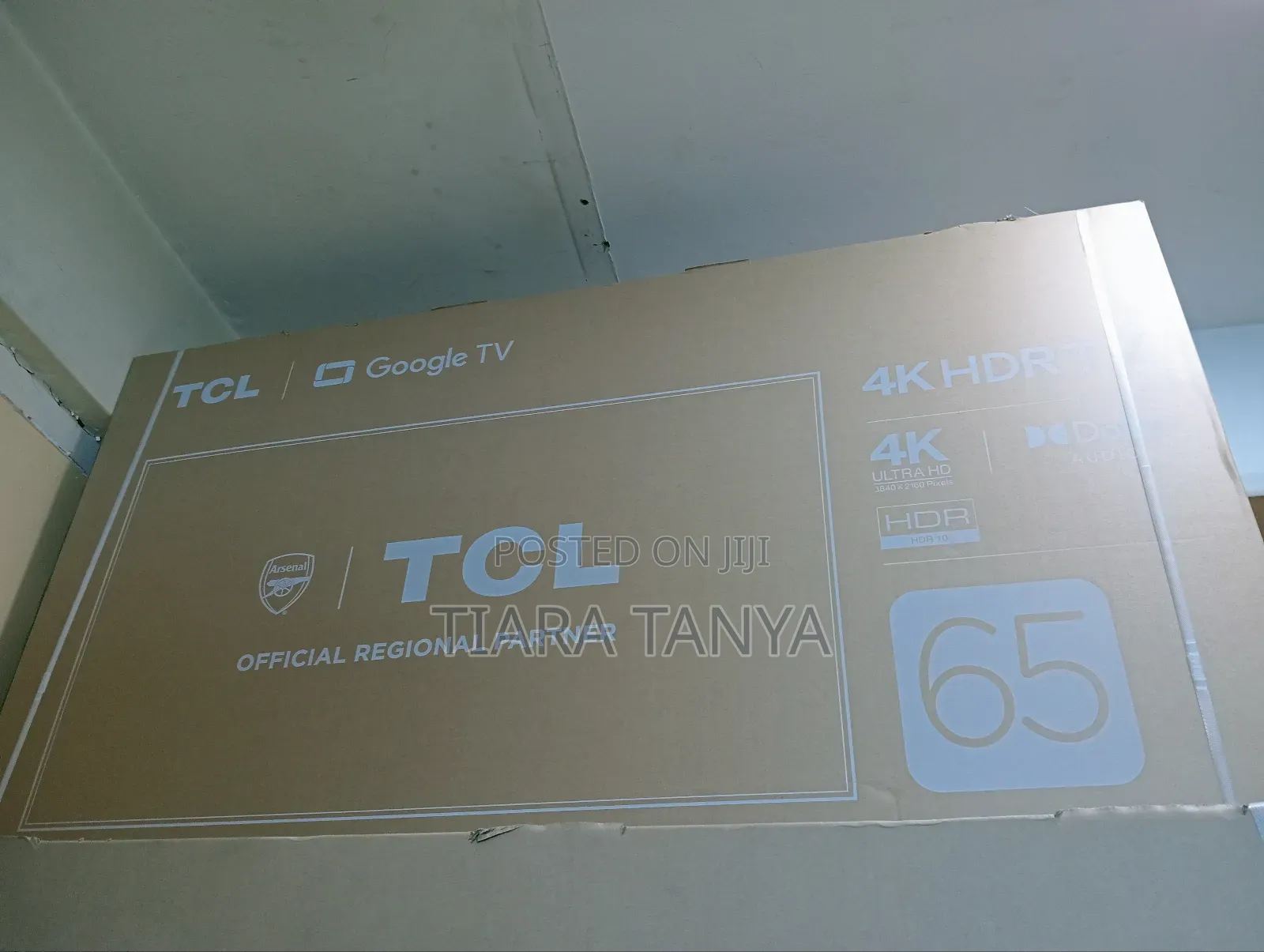 TCL 65 Inch V6c HDR Google TV, 1 Year Warranty
