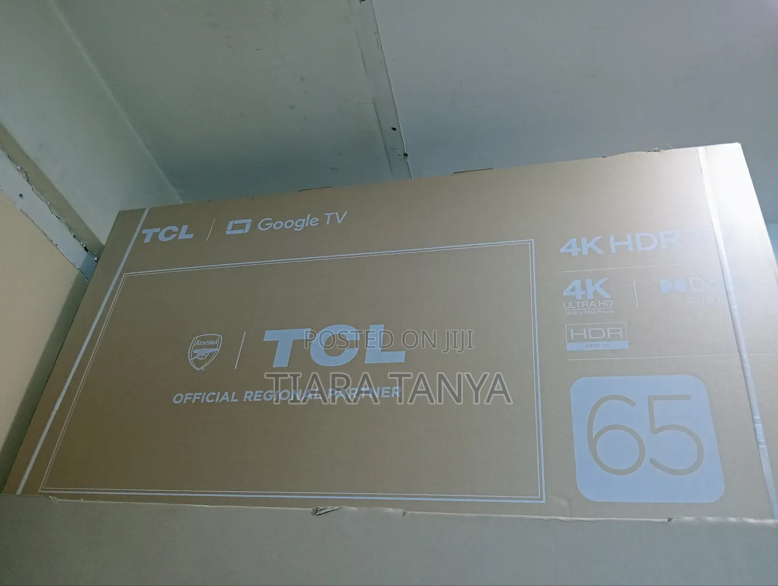 TCL 65 Inch V6c HDR Google TV, 1 Year Warranty