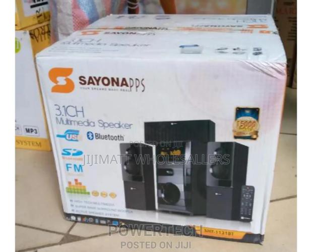 Sayona 3.1ch 1131 Multimedia Speaker System 15000watts.