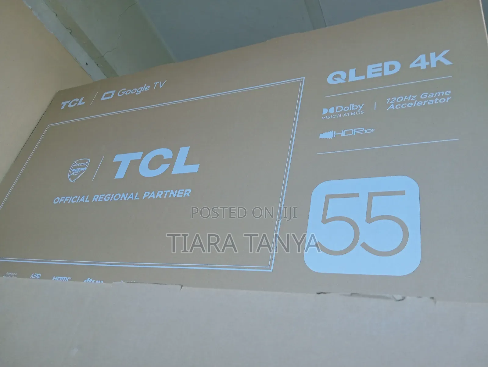 TCL 55 Inches Smart Qled Uhd TV C645