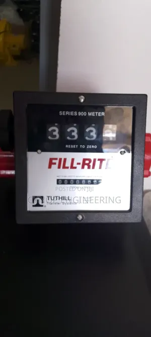 Fillrite Flow Meter Strong Metal Body