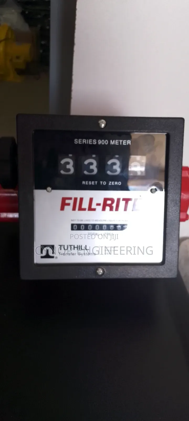 Fillrite Flow Meter Strong Metal Body