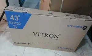 Vitron 43′′ Frameless Smart Android Full Hd Tv Bt Enabled