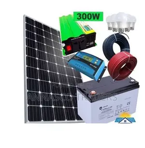 COMPLETE Sunlight Solar 100 Watts Solar Panel Full Kit