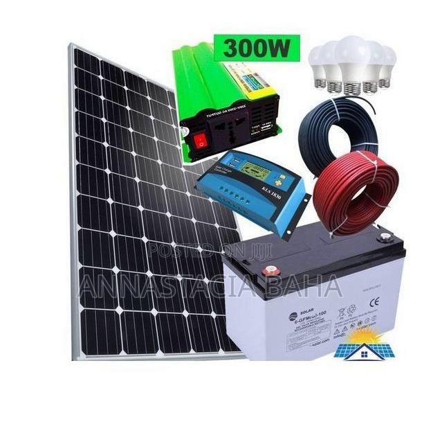 COMPLETE Sunlight Solar 100 Watts Solar Panel Full Kit - main view