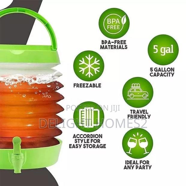 Collapsible Juice /Liquids Dispenser - thumbnail 3
