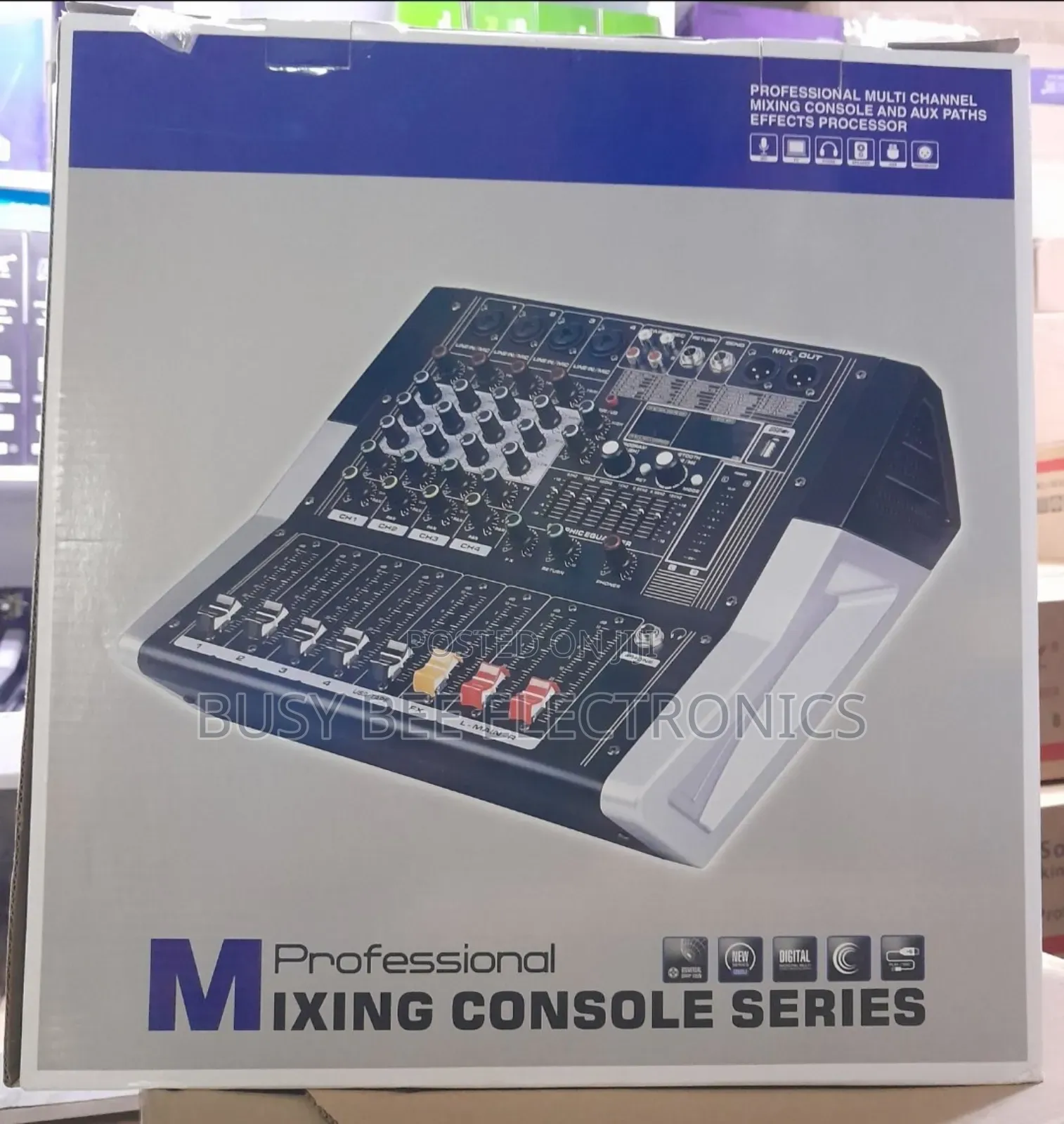 Pro Mixer Kv 4 Powered Mixer
