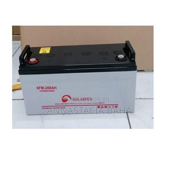 Solarpex 200ah Deep Cycle Solar Gel Battery - main view