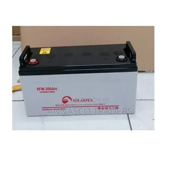 Solarpex 200ah Deep Cycle Solar Gel Battery