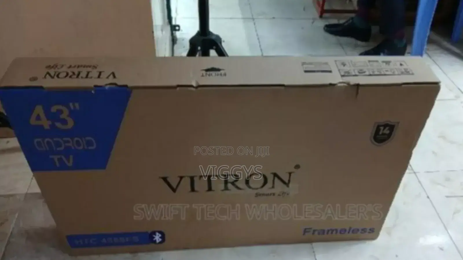 Vitron 43 Inches Full Hd Smart Android Tv With Bt