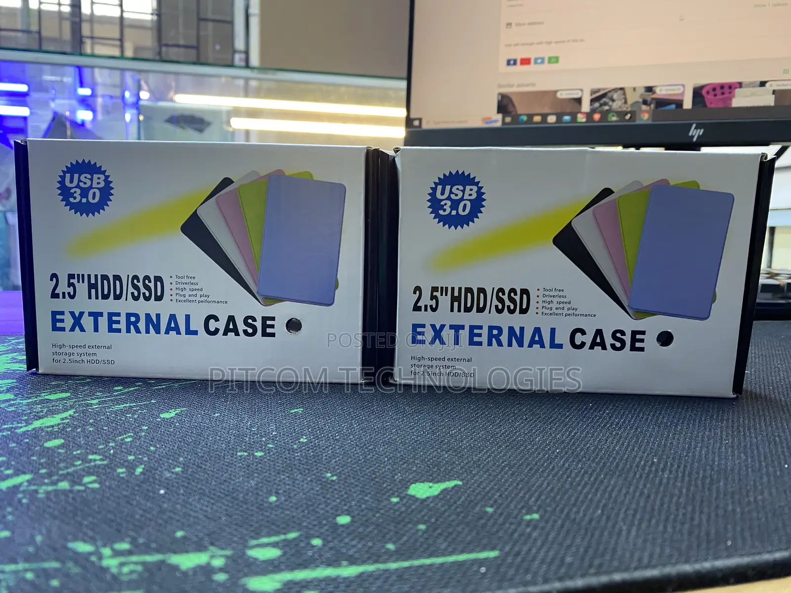 Eternal Harddisk and SSD Case