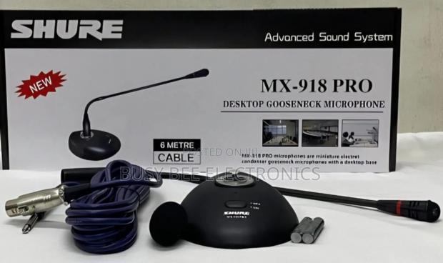 Advanced Mx 918 Desktop Gooseneck Microphone - main view