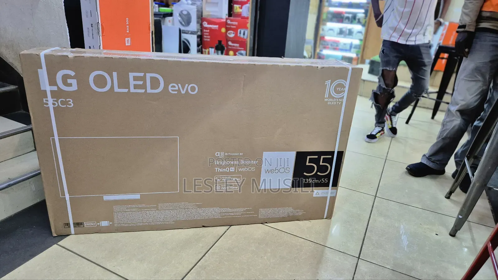 LG Oled Evo C3 55 Inch Smart TV - 55C3 - LG