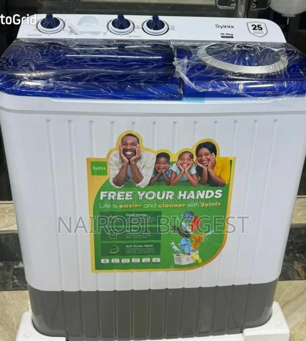 Synix 10kg Twin Tub Washing Machine