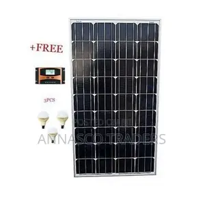 100 Watts All Weather Solar Panel Mono Crystalline Solar Pan