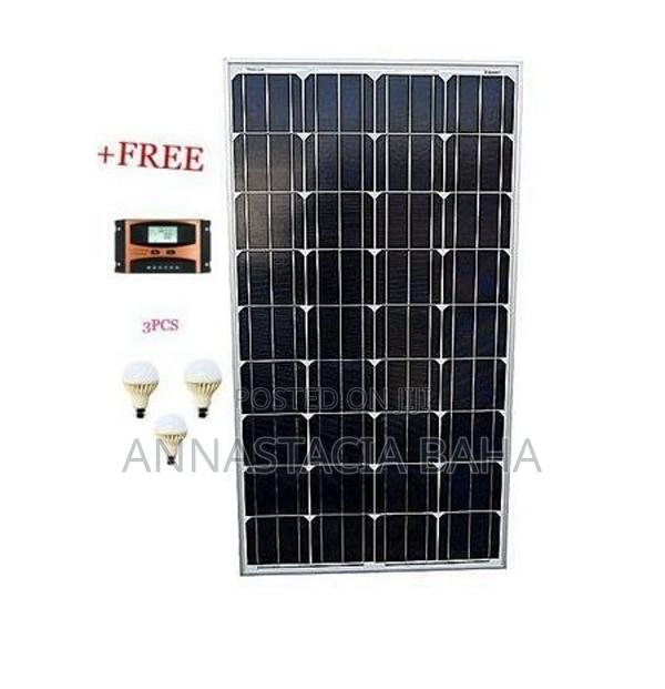 100 Watts All Weather Solar Panel Mono Crystalline Solar Pan - main view